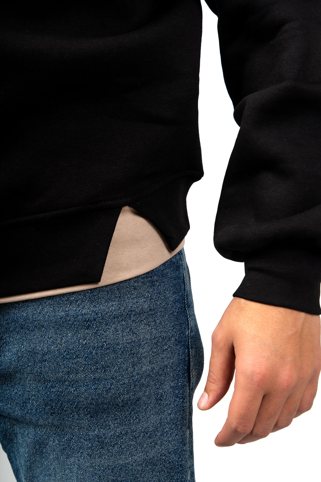 Sweat LURSUS – Beige / Noir