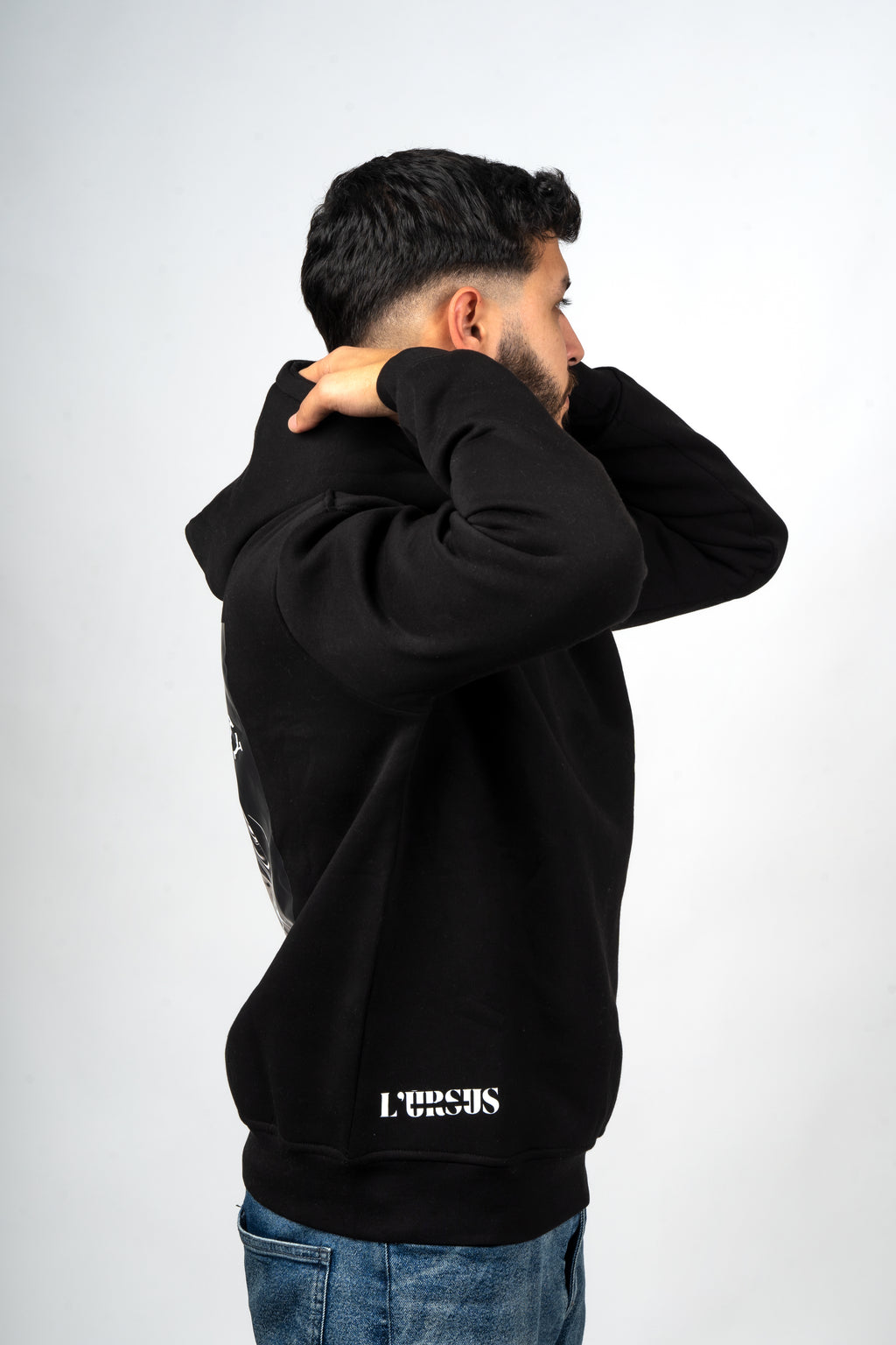 Sweat à capuche LURSUS - Noir