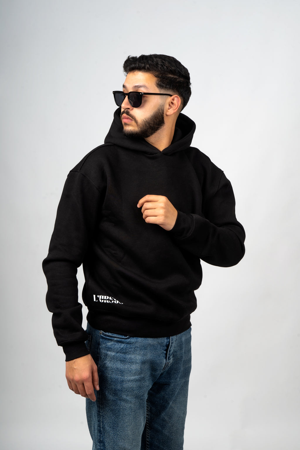 Sweat à capuche LURSUS - Noir