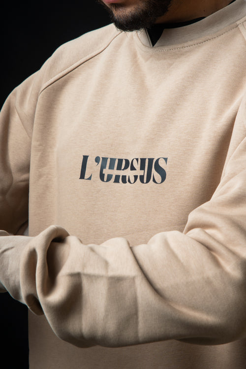 Sweat LURSUS - Beige